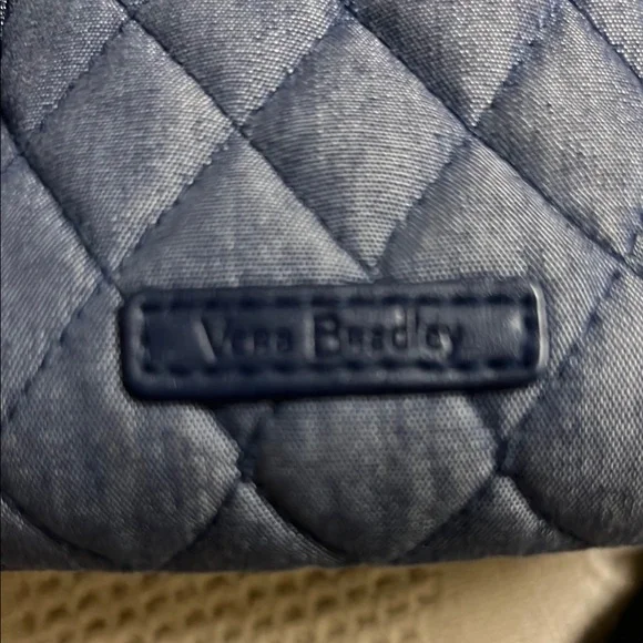 Vera Bradley Blue Quilted Crossbody Bag - Picture 2 of 6